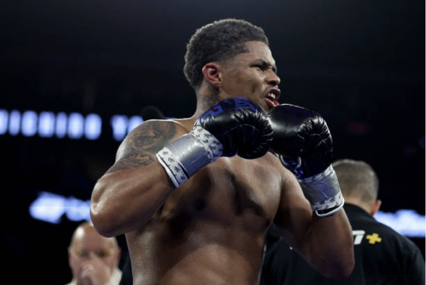 Shakur Stevenson verses De Los Santos