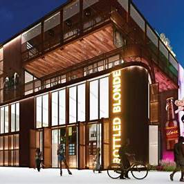 Bottled Blonde Nears Completion on the Las Vegas Strip